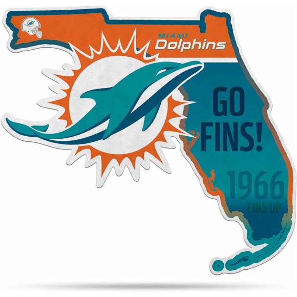 Football State Shape Shape Cut Pennant - Home and Living Room Décor